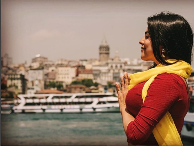 From Bali to New York to Istanbul, she has been dancing around the globe wearing her signature big smile. (Instagram) 