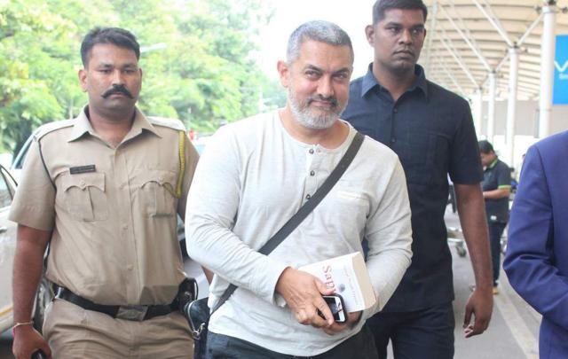 Aamir Khan when the Dangal was in production.