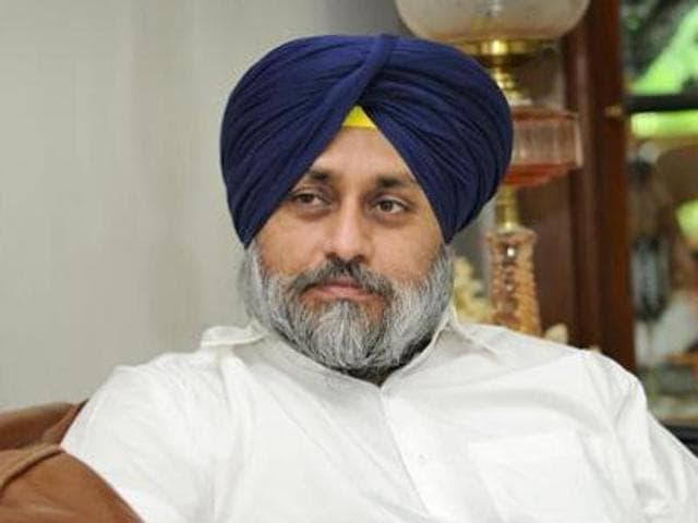 “The SAD team is working dedicatedly to ensure proper representation of every strata of the society at the time of ticket allotment as has been the tradition of the party,” Sukhbir said.(HT File)