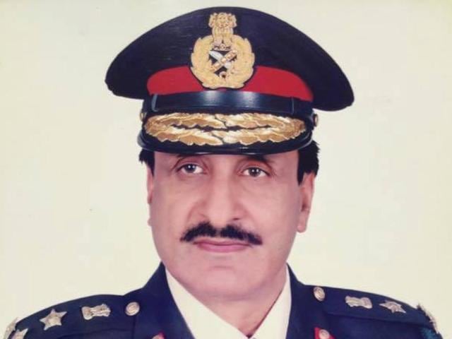 AAP candidate from Balachaur Brigadier (retired) Raj Kumar(HT File Photo)