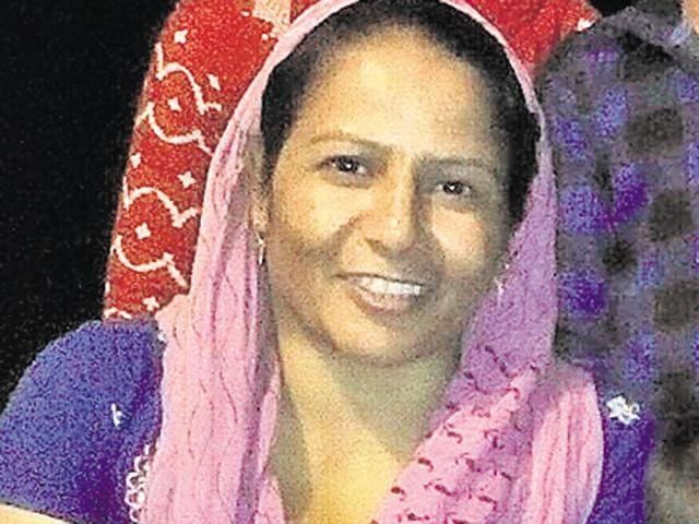 Sunita, 42, was found murdered at her home in VIkas Nagar.