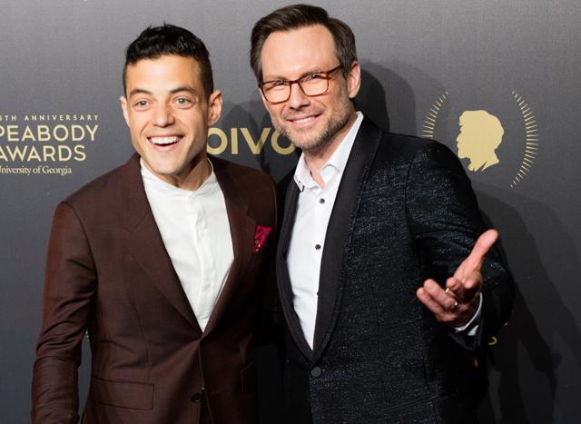 Rami Malek says that Christian Slater is a “consummate professional”. (Colors Infinity)
