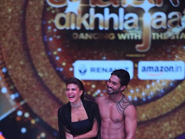 Jacqueline is certainly enjoying her first season on the dance reality show. Jacqueline is certainly enjoying her first season on the dance reality show.