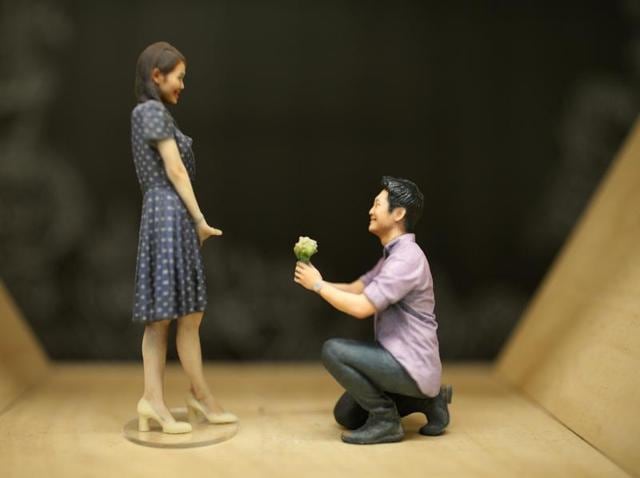 A man prepares for 3D photoscanning for his 3D-printed figure at a printing company in Seoul. (REUTERS) A man prepares for 3D photoscanning for his 3D-printed figure at a printing company in Seoul. (REUTERS)