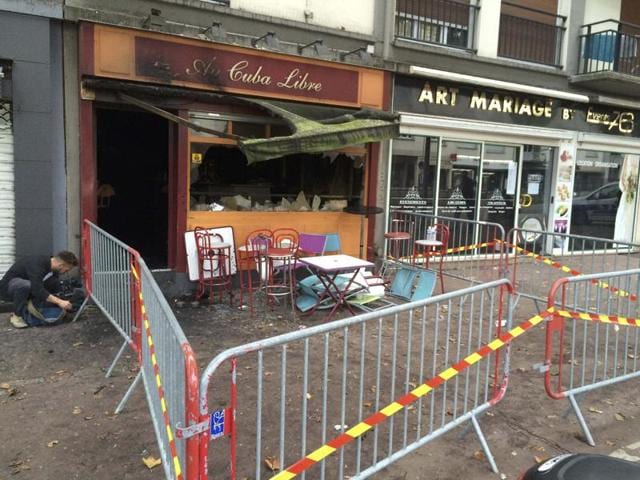 More than 50 firefighters battled the blaze at the bar in the city centre in the Normandy city of Rouen. (REUTERS) More than 50 firefighters battled the blaze at the bar in the city centre in the Normandy city of Rouen. (REUTERS)