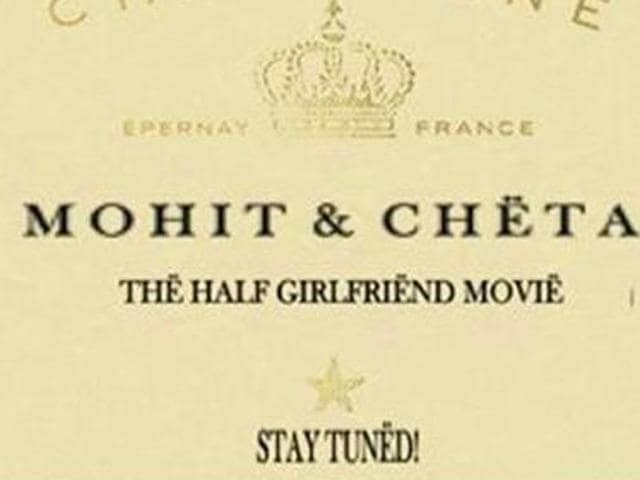 Mohit Suri is making a film on Chetan Bhagat's Half Girlfriend. Arjun Kapoor and Shraddha Kapoor play the lead roles.
