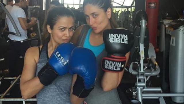 Amrita and Kareena worked together in Golmaal and Kambakht Ishq.