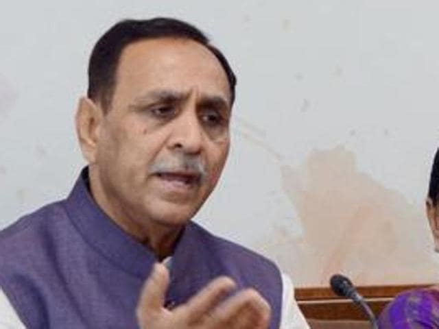 Vijay Rupani will be sworn in as the new chief minister of Gujarat on Sunday.(Siddharaj Solanki/HT Photo)