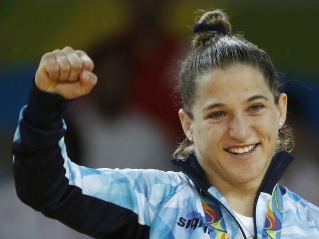 The women's 48kg judo event saw Paula Pareto of Argentina bag the gold medal. (AFP Photo) The women's 48kg judo event saw Paula Pareto of Argentina bag the gold medal. (AFP Photo)