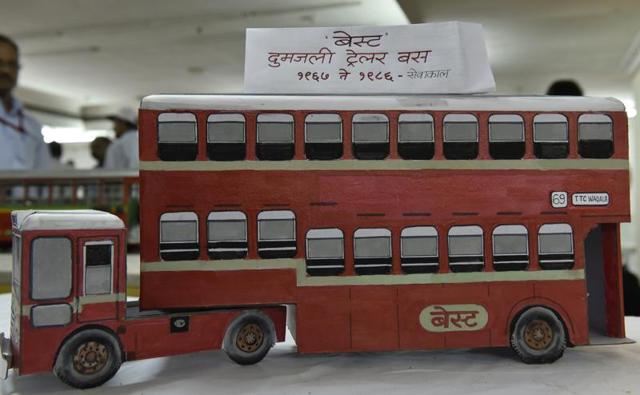 A BEST double-decker trailer bus that ran from 1967 to 1986. (ANSHUMAN POYREKAR) 