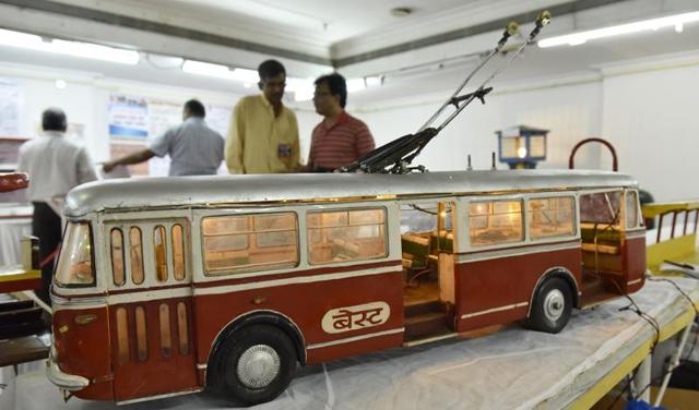 A trolley bus that plied the streets of Mumbai between 1962 and 1971. (ANSHUMAN POYREKAR) 