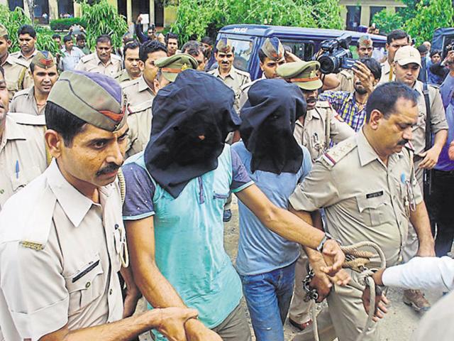 The police had also arrested three people earlier in connection with the case. (Sakib Ali/HT Photo) The police had also arrested three people earlier in connection with the case. (Sakib Ali/HT Photo)