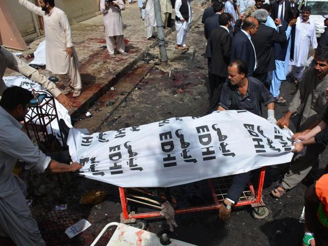 This would be the first attack carried out by the Islamic State group within Pakistan since its chapter for Khorasan, an area encompassing Afghanistan, Pakistan and parts of India, was formed in January last year. (AFP) This would be the first attack carried out by the Islamic State group within Pakistan since its chapter for Khorasan, an area encompassing Afghanistan, Pakistan and parts of India, was formed in January last year. (AFP)