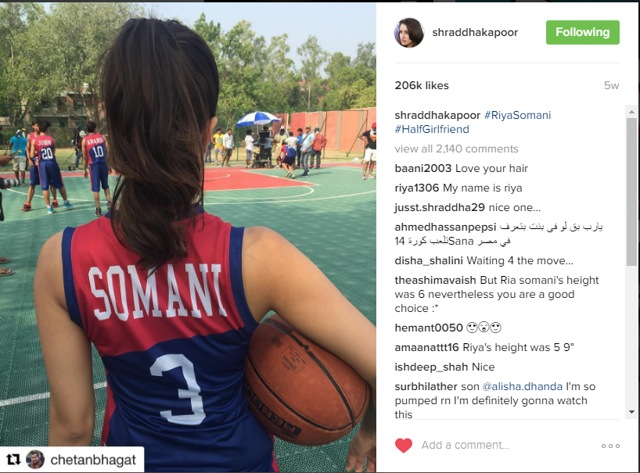 Shraddha Kapoor in her character in Half Girlfriend. (Instagram/Shraddha Kapoor )