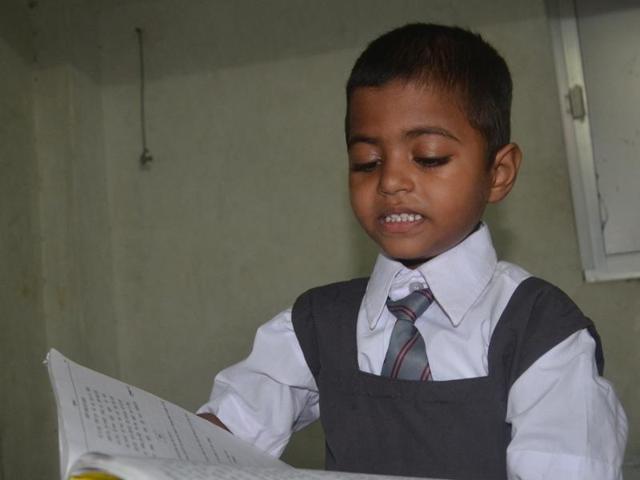 Just short of her fifth birthday, Ananya is all set to get admission in Class 9 in a Lucknow school if the state education department gives its consent. (Handout image) Just short of her fifth birthday, Ananya is all set to get admission in Class 9 in a Lucknow school if the state education department gives its consent. (Handout image)