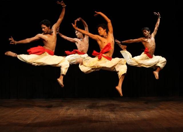 Aazadi combines the dance form of Mayurbhanj Chhau with theatre. (Natya Ballet Centre)