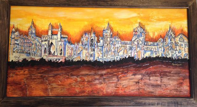 A painting by Manisha Gawade.