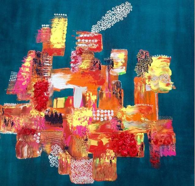 An artwork by Alka Raghuvanshi.