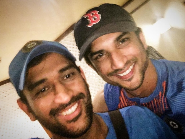 Actor Sushant Singh Rajput and cricketer Mahendra Singh Dhoni will unveil the trailer of MS Dhoni - The Untold Story in Delhi’s DAV Public School on Thursday.(Instagram/Sushantsinghrajput)