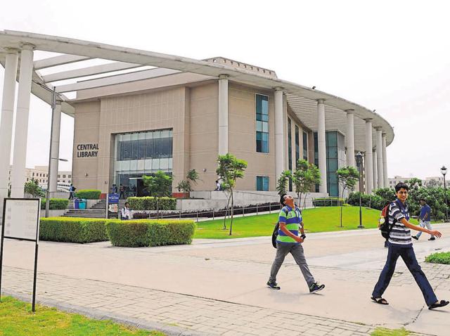 According to a University Grants Commission report, Gautam Budh Nagar district has nine universities. (Burhaan Kinu/HT Representative Photo) According to a University Grants Commission report, Gautam Budh Nagar district has nine universities. (Burhaan Kinu/HT Representative Photo)
