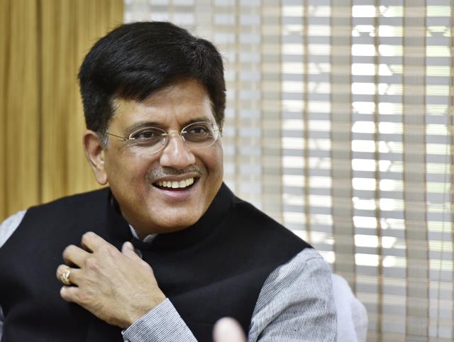Piyush Goyal has filed a show cause notice against a state-owned power distribution company, DVVNL in Uttar Pradesh to get to the bottom of the controversy surrounding the electrification of the village, Nagla Fatela. (Hindustan Times) Piyush Goyal has filed a show cause notice against a state-owned power distribution company, DVVNL in Uttar Pradesh to get to the bottom of the controversy surrounding the electrification of the village, Nagla Fatela. (Hindustan Times)