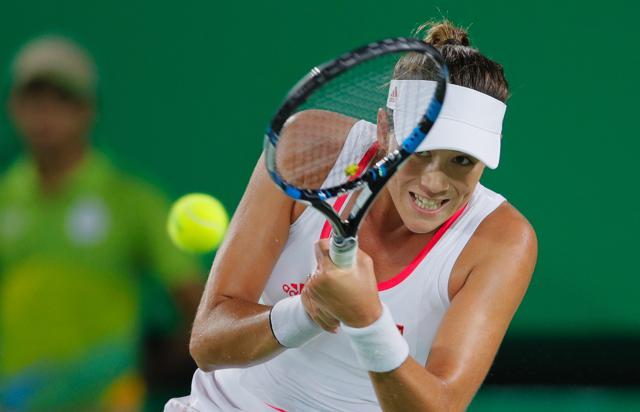 World No 3 Spaniard Garbine Muguruza has been knocked out by Monica Puig. (AP) World No 3 Spaniard Garbine Muguruza has been knocked out by Monica Puig. (AP)