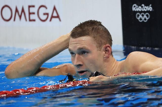Ryan Murphy (USA) of USA competes. (REUTERS) Ryan Murphy (USA) of USA competes. (REUTERS)