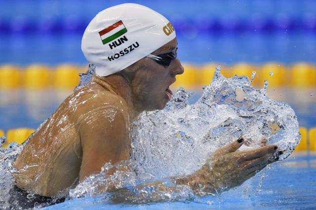 Hungary's Katinka Hosszu. (AFP) Hungary's Katinka Hosszu. (AFP)