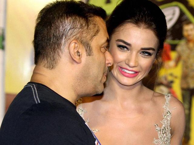 Salman Khan and Amy Jackson at the trailer launch of Freaky Ali. (PTI) Salman Khan and Amy Jackson at the trailer launch of Freaky Ali. (PTI)