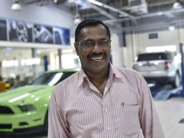 Mohammad Basheer Abdul Khadar, from Kerala, was among the 300 people on board the Emirates flight EK521 which crash landed and burst into flames at the Dubai airport.(Photo courtesy- gulfnews.com)