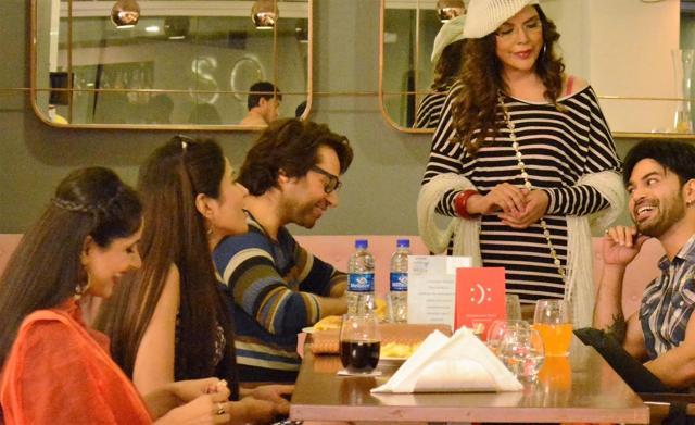 Zeenat in a still from the web series.
