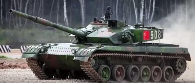 China’s Type-96B main battle tank. (YouTube screengrab)