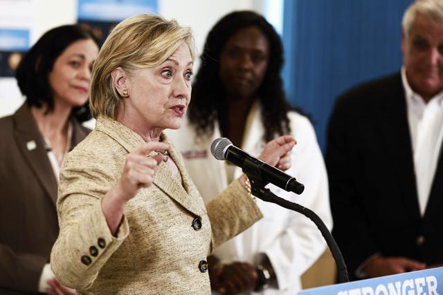 Hillary Clinton, the Democratic presidential nominee,  has denied  favouring donors and staff of the Clinton Foundation when she was Secretary of State. (NYT)
