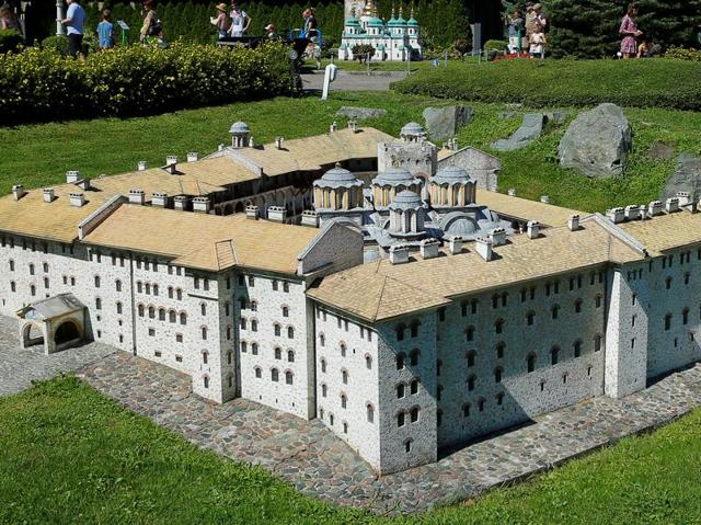The park has been visited by more 15 million people since it opened. Seen here, a model of Bulgaria's Rila Monastery. (REUTERS) The park has been visited by more 15 million people since it opened. Seen here, a model of Bulgaria's Rila Monastery. (REUTERS)