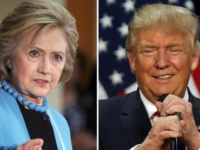 A combination photo of Hillary Clinton (left) and Donald Trump. (Reuters File Photo) A combination photo of Hillary Clinton (left) and Donald Trump. (Reuters File Photo)