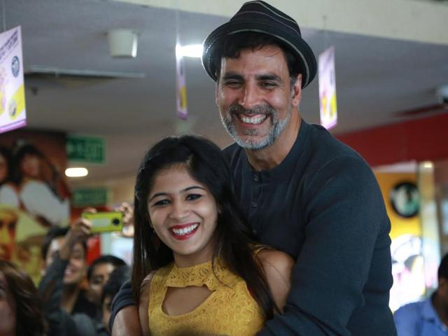 Who can beat Akshay Kumar when it comes to owning a gathering! (AMAL KS /HINDUSTAN TIMES) 