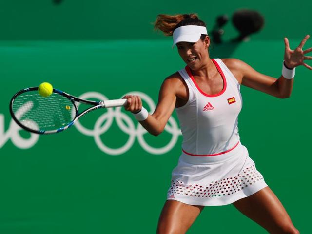 There was another big upset on tennis courts. Spain's Garbine Muguruza lost to Puerto Rico's Monica Puig. (AP Photo) There was another big upset on tennis courts. Spain's Garbine Muguruza lost to Puerto Rico's Monica Puig. (AP Photo)
