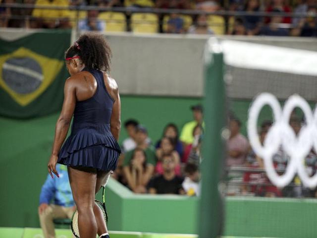 Serena committed 37 unforced errors in the third-round match against Elina Svitolina of Ukraine. She was also hampered a shoulder injury in the 4-6,3-6 loss. (REUTERS Photo) Serena committed 37 unforced errors in the third-round match against Elina Svitolina of Ukraine. She was also hampered a shoulder injury in the 4-6,3-6 loss. (REUTERS Photo)