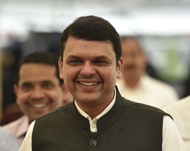Maharashtra chief minister Devendra Fadnavis during the assembly monsoon session at Vidhan Bhavan in Mumbai. (Kunal Patil/HT File Photo)