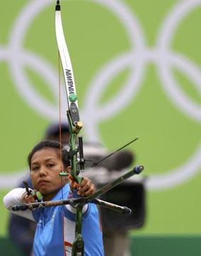 Laishram Bombayla Devi defeated Chinese Taipei’s Lin Shih-Chia 6-2 in the 1/16 elimination after beating Austria’s Laurence Baldauff in 1/32 elimination round. (REUTERS)