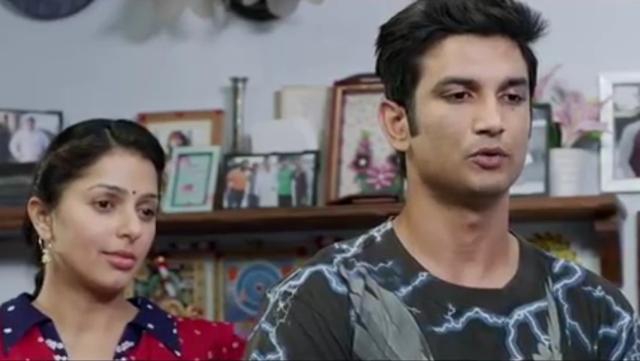 Bhumika Chawla and Sushant Singh Rajput in a still from Dhoni. Bhumika Chawla and Sushant Singh Rajput in a still from Dhoni.