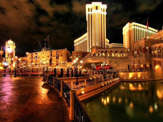 Venetian Resort Hotel and Casino, Las Vegas, US: Set on the Las Vegas Strip, this lavish, Italian-themed, all-suite casino hotel is 1.5 miles from the Las Vegas Convention Center. (Instagram) Venetian Resort Hotel and Casino, Las Vegas, US: Set on the Las Vegas Strip, this lavish, Italian-themed, all-suite casino hotel is 1.5 miles from the Las Vegas Convention Center. (Instagram)