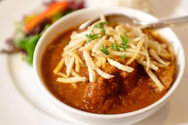 Chicken salli. Chicken salli.