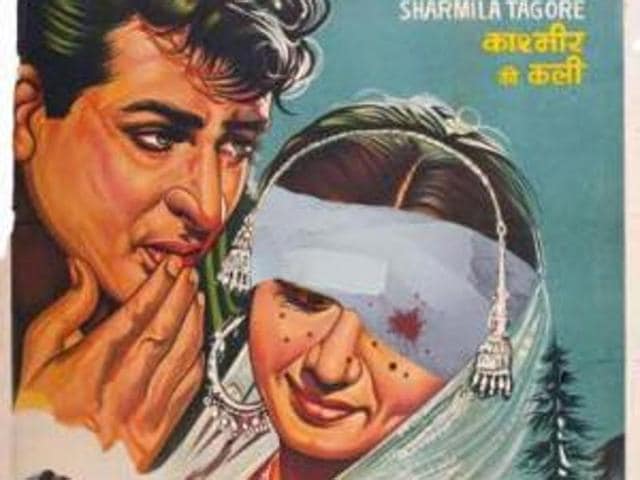 Srinagar-based Suhail’s digitally manipulated poster of the hit 1964 Bollywood film Kashmir Ki Kali – showing actress Sharmila Tagore with a bandaged eye and her face pockmarked with pellets – is the latest to draw attention to the violence-hit state across the spectrum.(Mir Suhail/HT)