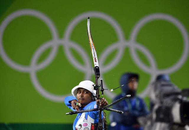 Deepika Kumari in action. (AFP) Deepika Kumari in action. (AFP)