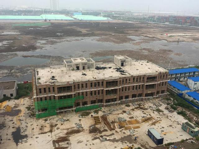 The site of explosions in 2015, one of China’s worst industrial accidents, in Tianjin. Another explosion on Thursday highlighted the poor safety record of China’s industrial sector. (REUTERS) The site of explosions in 2015, one of China’s worst industrial accidents, in Tianjin. Another explosion on Thursday highlighted the poor safety record of China’s industrial sector. (REUTERS)