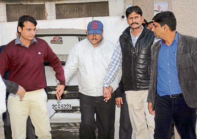 The CBI filed a chargesheet against 11 accused, including suspended chief engineer Yadav Singh (above). (HT File) The CBI filed a chargesheet against 11 accused, including suspended chief engineer Yadav Singh (above). (HT File)
