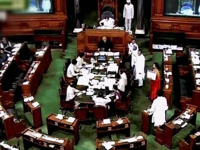 The Lok Sabha brought up the issue of atrocities against Dalits during its Thursday session in New Delhi.(PTI Photo) The Lok Sabha brought up the issue of atrocities against Dalits during its Thursday session in New Delhi.(PTI Photo)