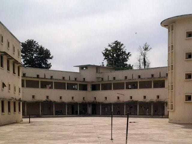 The Government College for Education hostel adjusts 30 boys each of Mohindra, Bikram, and Khalsa colleges.(HT Photo)