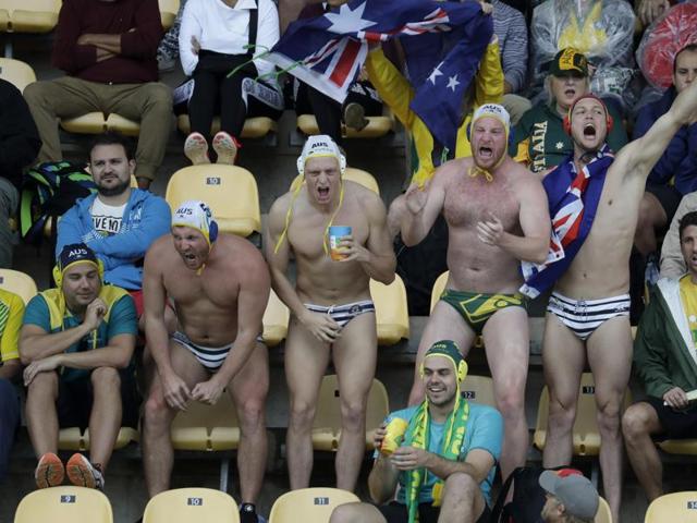 What happens in Brazil, stays in Brazil. Unless of course, you’re on camera. (AP)